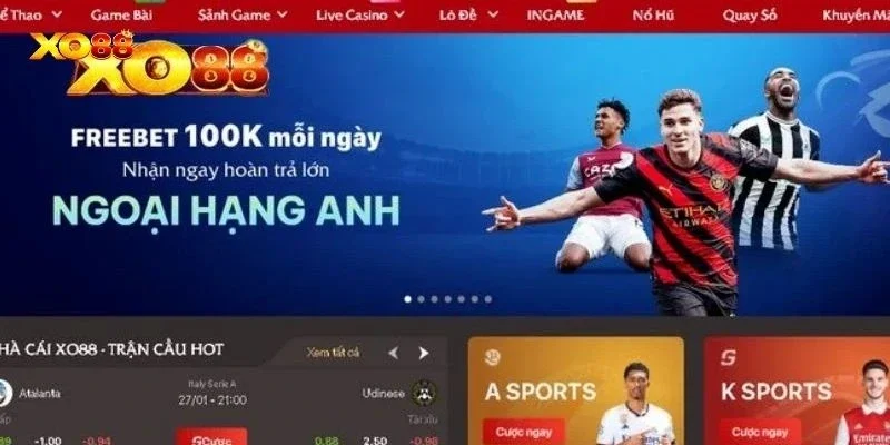 Người chơi được trải nghiệm trang cá cược top 1 châu Á